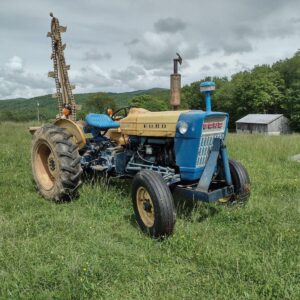 Ford 3400 tractor with Auburn trencher