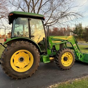 2003 John Deere 5220 Tractor Power Reverser 4x4 Loader Cab